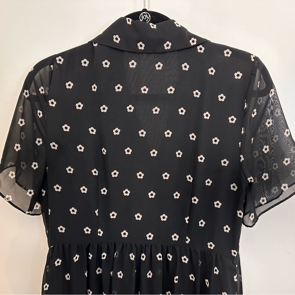 Sandy Liang Picasso Maxi Shirt Dress size 4 - Picture 9 of 10